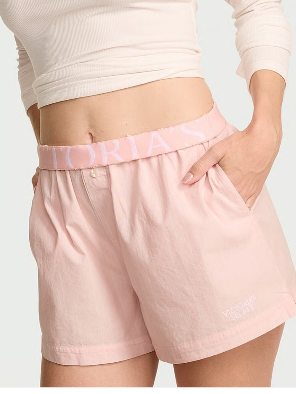 VS Sleep Heritage Cotton Pajama Shorts Sz XS